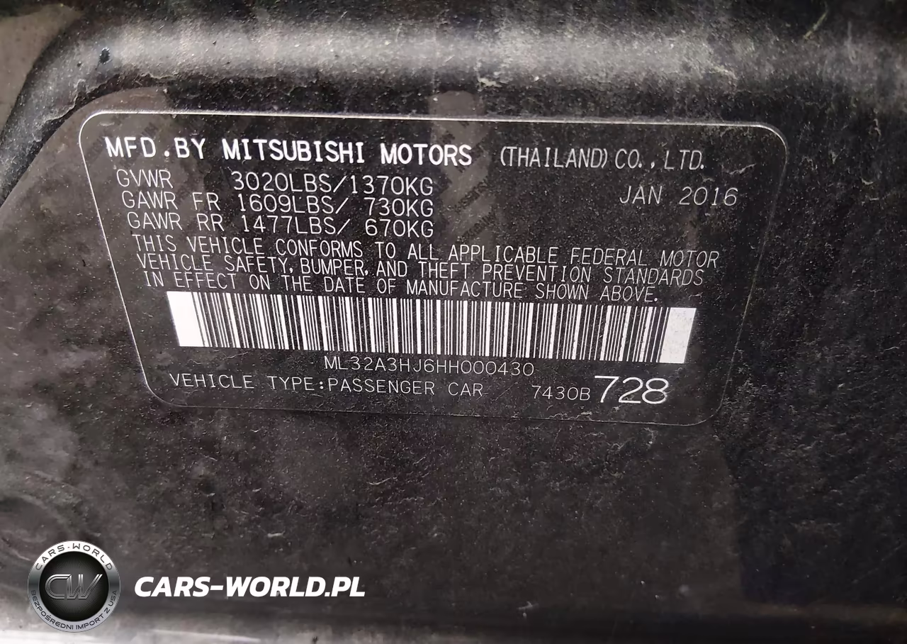 2017 Mitsubishi Mirage Es VIN:ML32A3HJ6HH000430 - 9