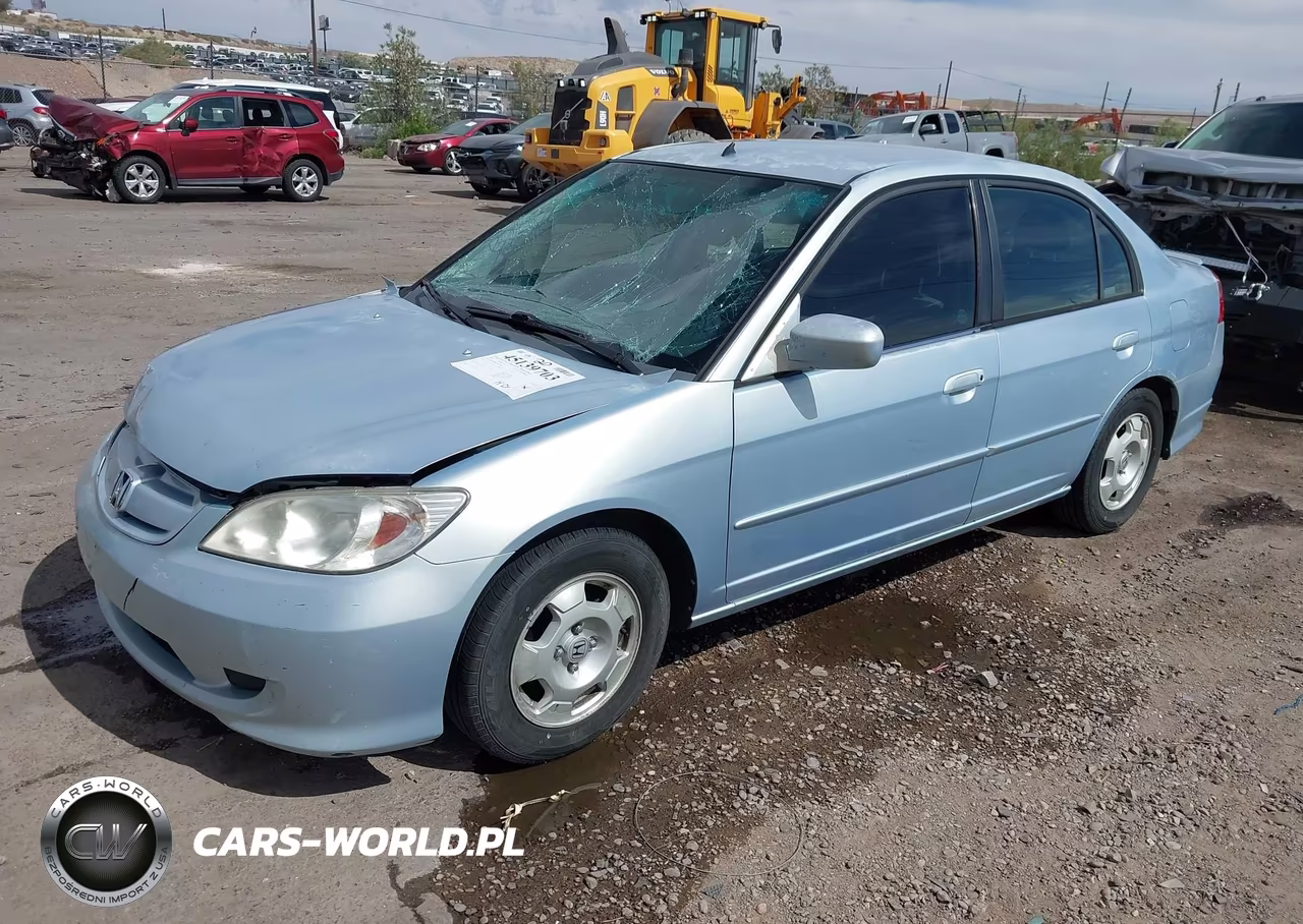 2005 Honda Civic Hybrid VIN:JHMES96665S019548 - 2