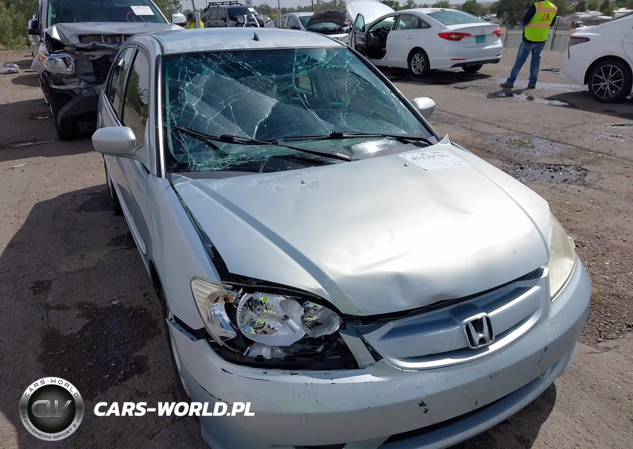 2005 Honda Civic Hybrid VIN:JHMES96665S019548 - 6