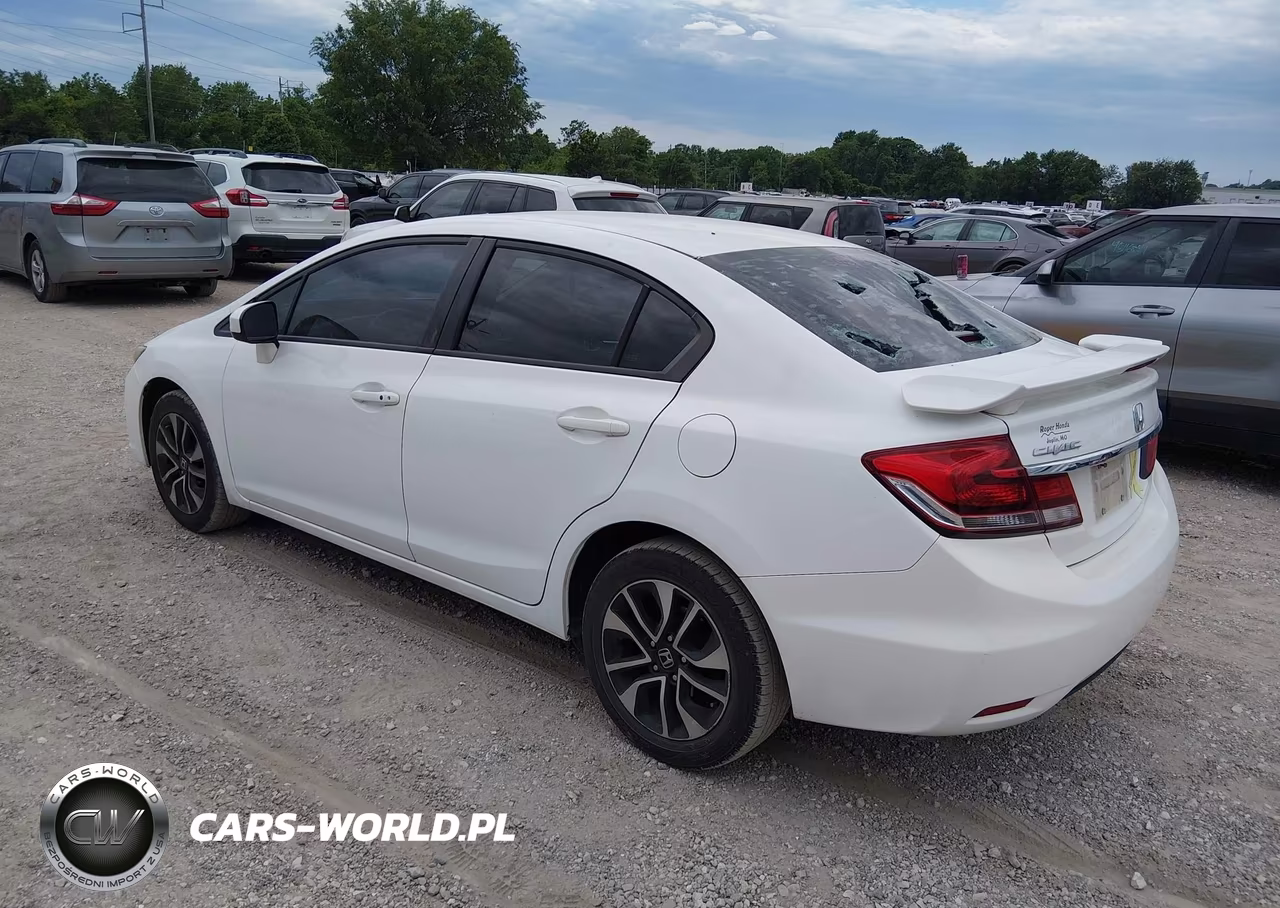 2014 Honda Civic Ex VIN:19XFB2F84EE075070 - 3