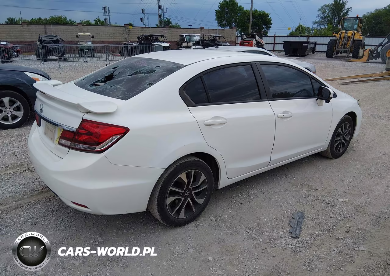 2014 Honda Civic Ex VIN:19XFB2F84EE075070 - 4