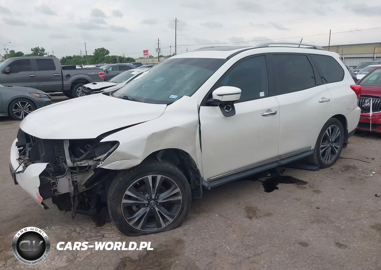 2017 Nissan Pathfinder Platinum VIN:5N1DR2MM5HC904030 - 2