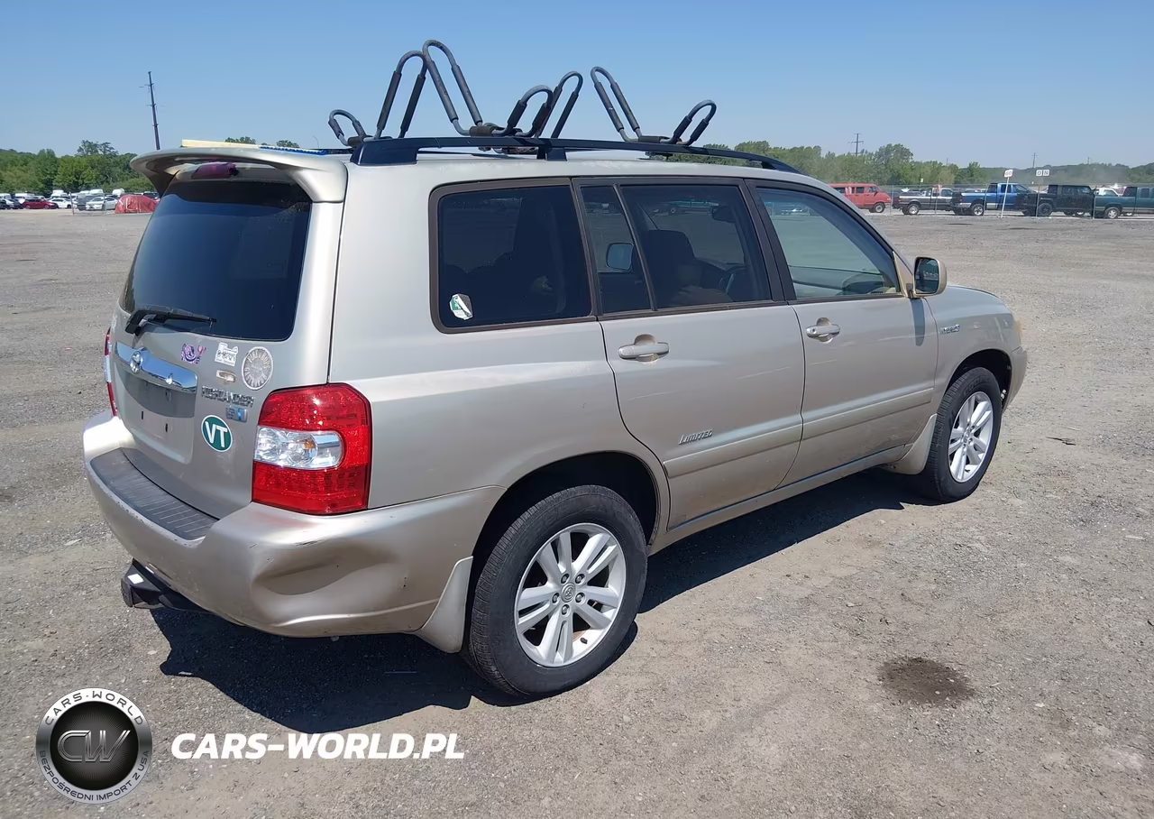 2007 Toyota Highlander Hybrid Limited V6 VIN:JTEEW21A170039841 - 4