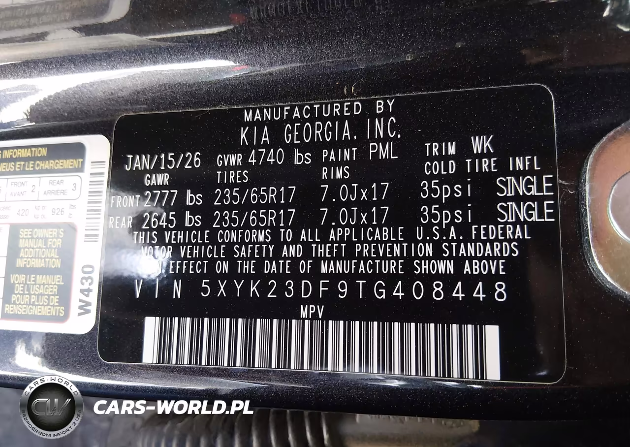 2026 Kia Sportage Lx VIN:5XYK23DF9TG408448 - 9