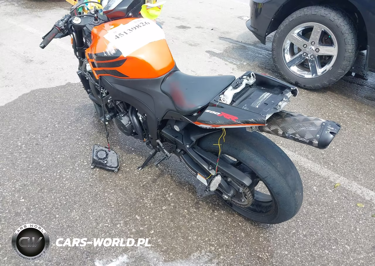 2009 Honda Cbr600 Rr VIN:JH2PC404X9K201736 - 2