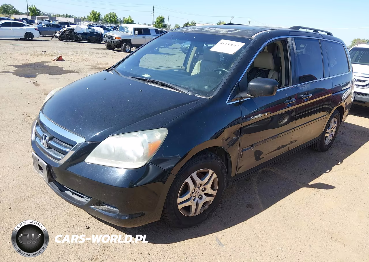 2007 Honda Odyssey Ex-L VIN:5FNRL38677B140969 - 2