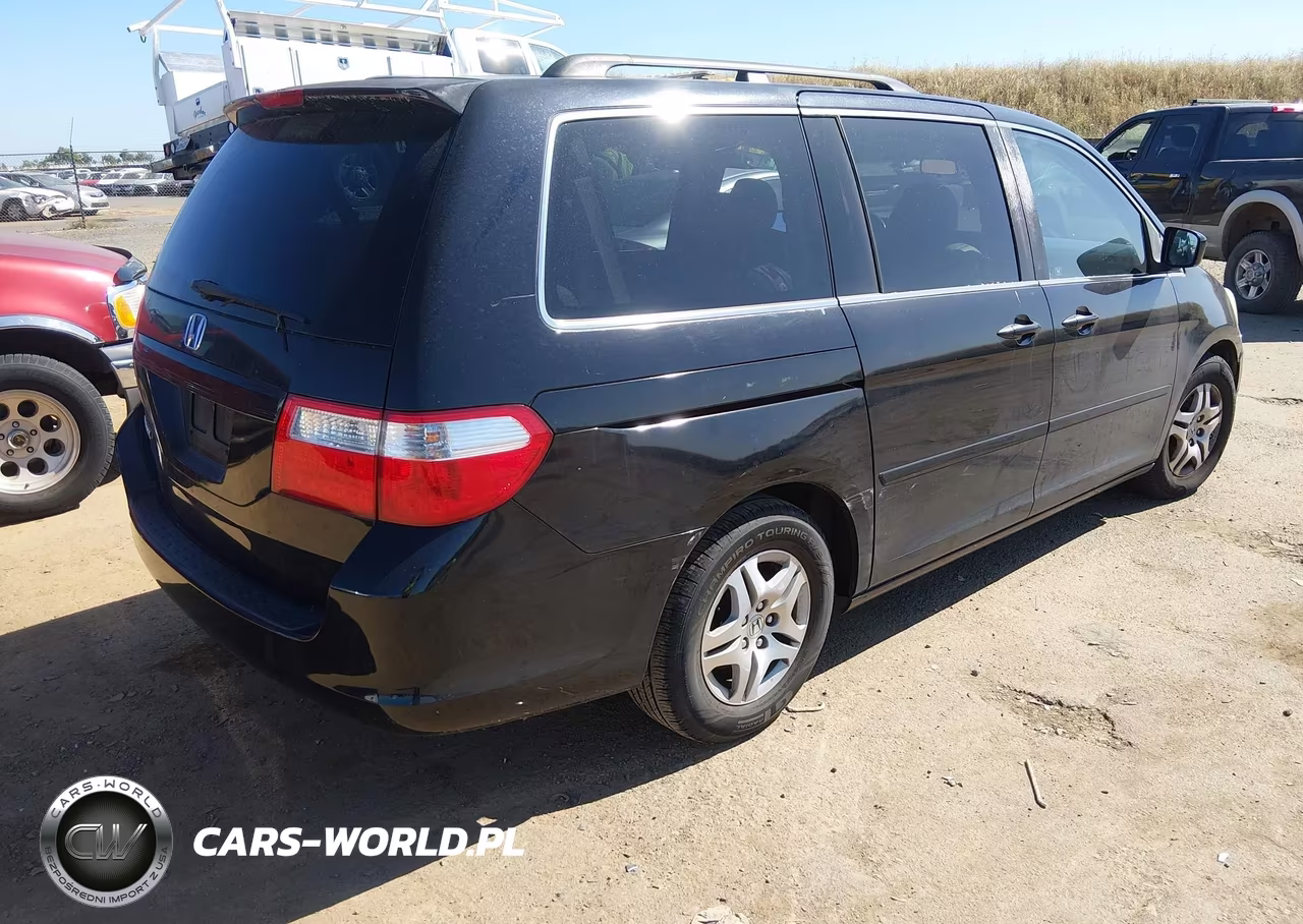 2007 Honda Odyssey Ex-L VIN:5FNRL38677B140969 - 4