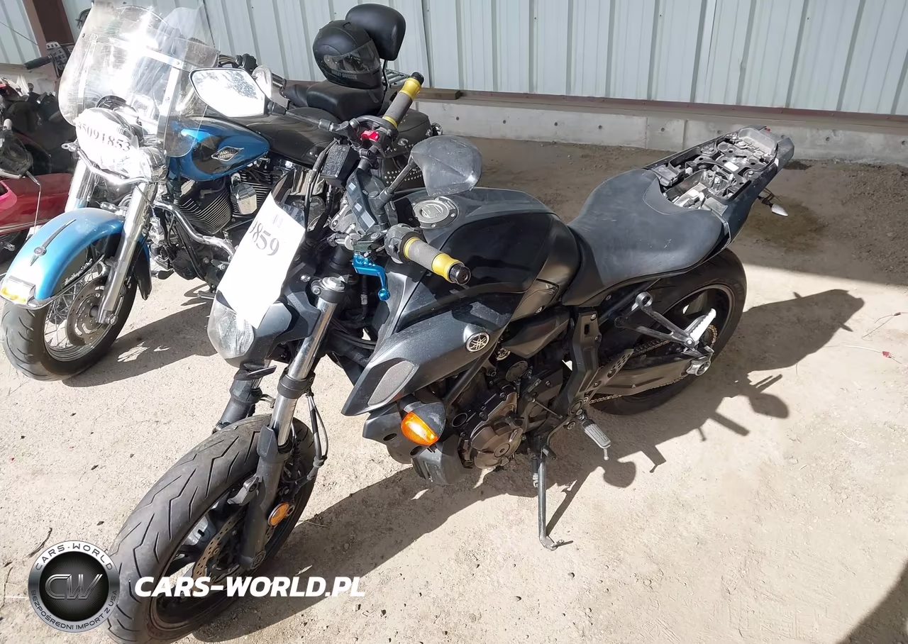 2019 Yamaha Mt07 C VIN:JYARM27Y4KA000854 - 2