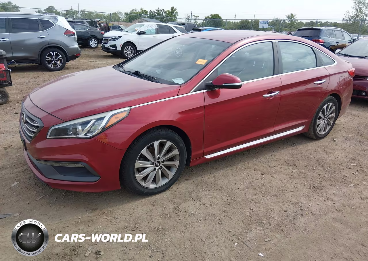 2015 Hyundai Sonata Sport VIN:5NPE34AF5FH124459 - 2