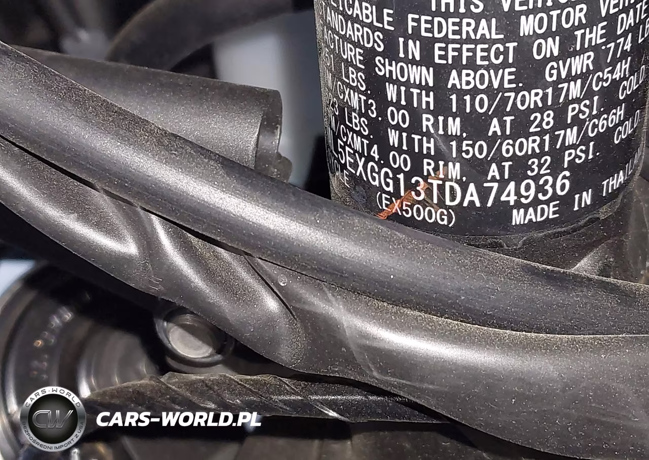 2026 Kawasaki Ex500 VIN:ML5EXGG13TDA74936 - 10
