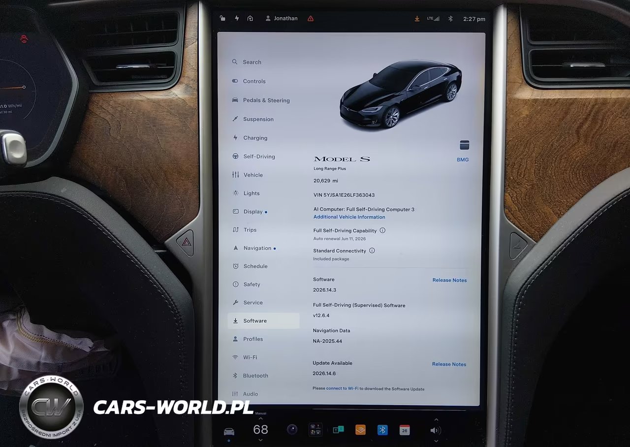 2020 Tesla Model S Long Range Dual Motor All-Wheel Drive-Long Range Plus Dual Motor All-Wheel Drive VIN:5YJSA1E26LF363043 - 7
