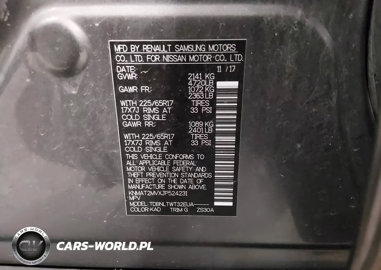 2018 Nissan Rogue Sv VIN:KNMAT2MVXJP524231 - 9