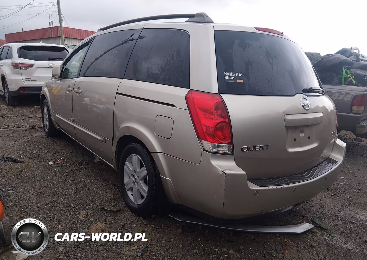2004 Nissan Quest 3.5 S VIN:5N1BV28U14N327136 - 3