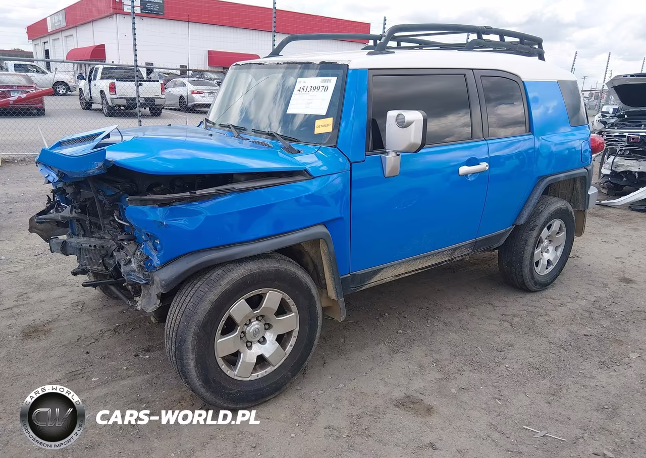 2007 Toyota Fj Cruiser VIN:JTEBU11F670098897 - 2