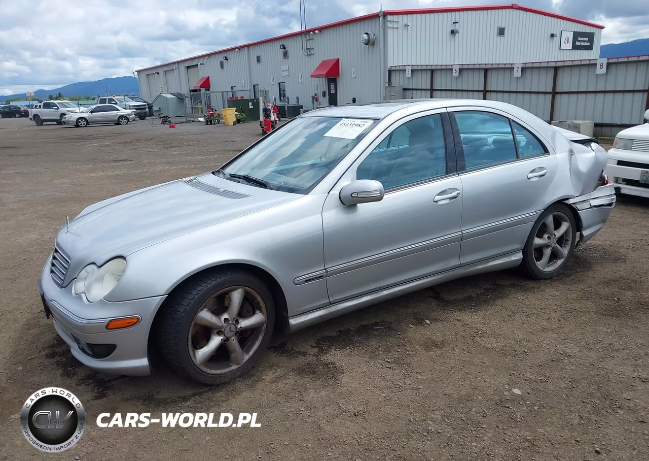 2005 Mercedes-Benz C 230 Kompressor Sport VIN:WDBRF40J65A788837 - 2