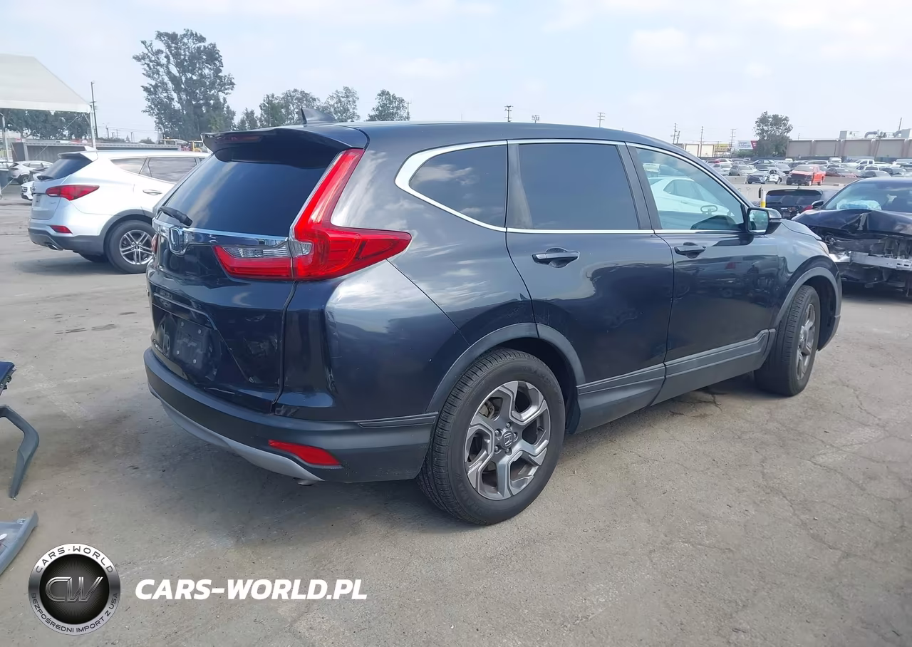 2017 Honda Cr-V Ex-L-Ex-L Navi VIN:2HKRW1H8XHH502969 - 4