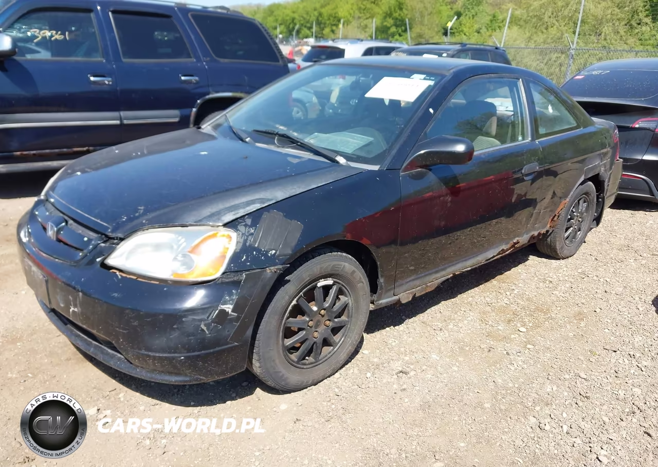 2001 Honda Civic Hx VIN:1HGEM22791L059680 - 2
