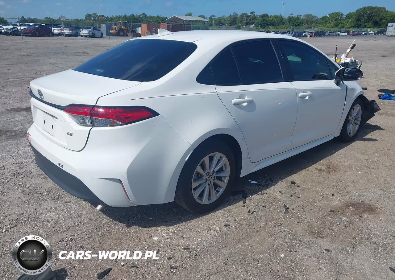 2024 Toyota Corolla Le VIN:5YFB4MDE6RP110614 - 4