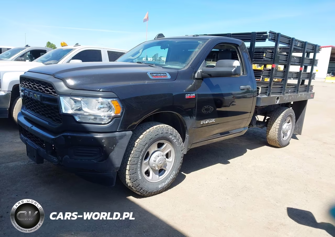 2019 Ram 3500 Tradesman 4X2 8' Box VIN:3C7WR2AJ8KG628778 - 2