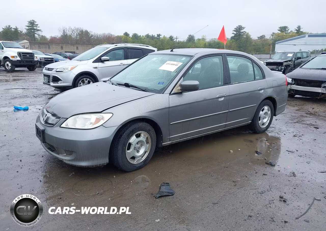 2005 Honda Civic Hybrid VIN:JHMES96675S021177 - 2