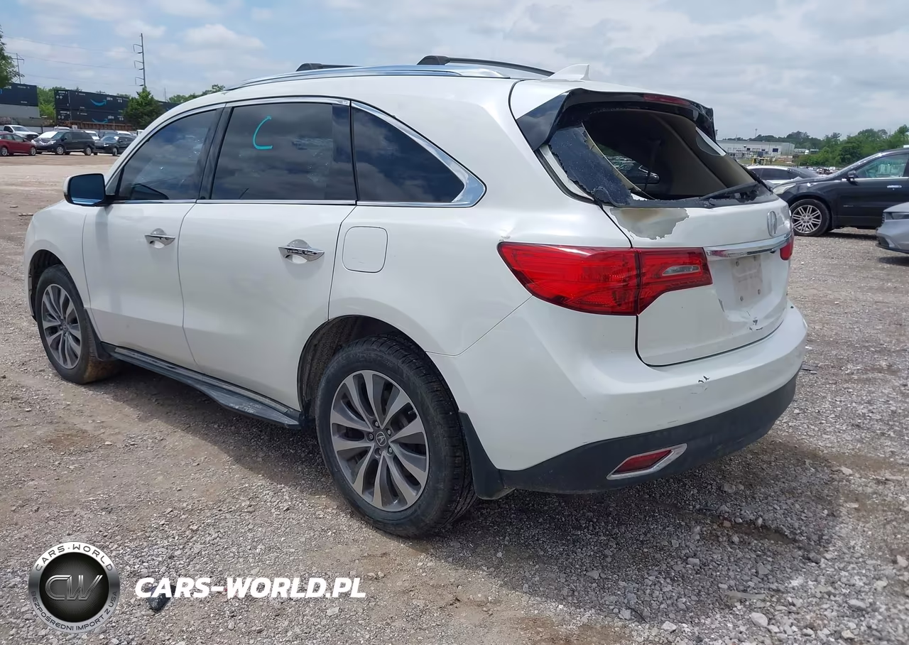 2014 Acura Mdx Technology Package VIN:5FRYD4H44EB013301 - 3