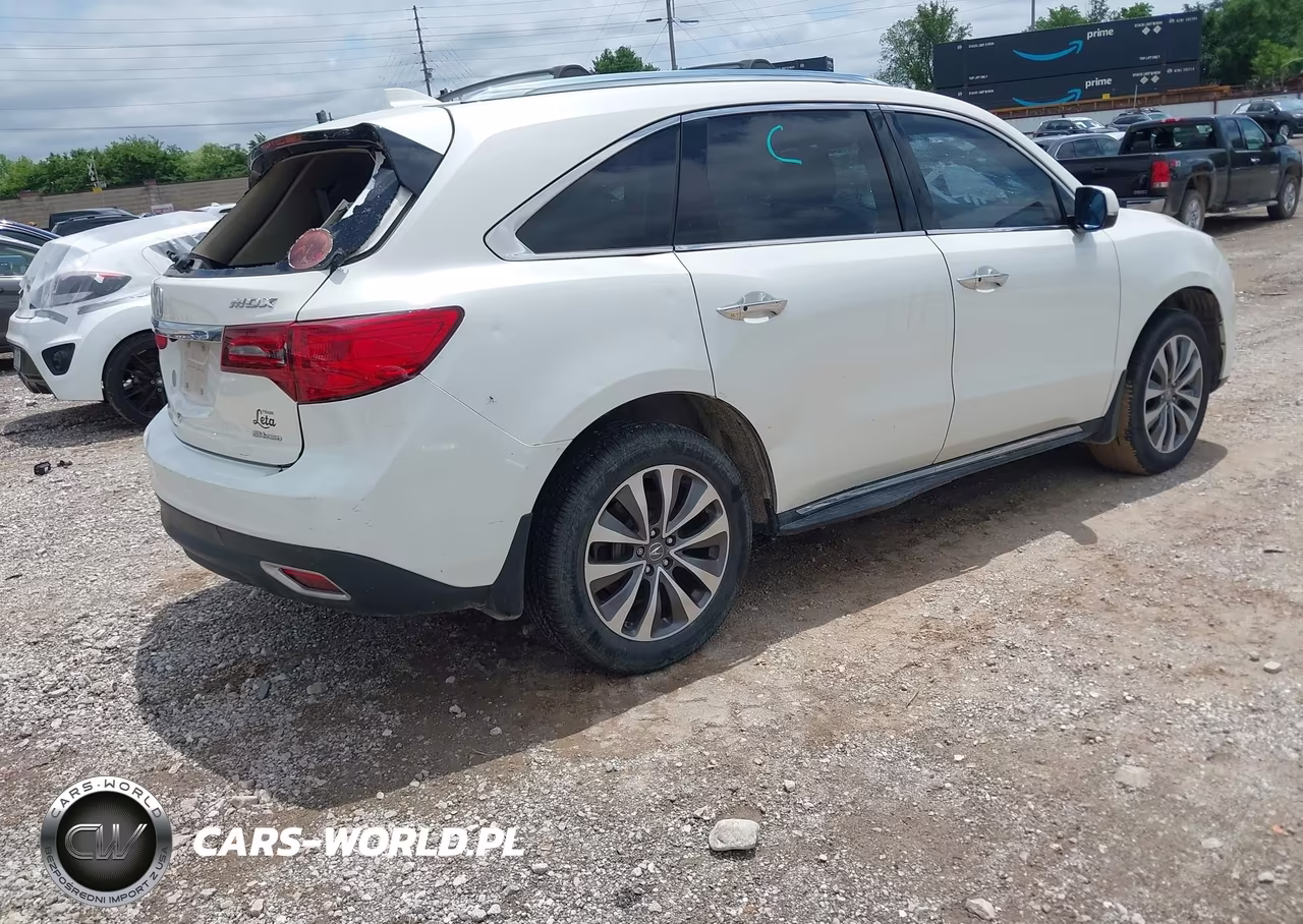 2014 Acura Mdx Technology Package VIN:5FRYD4H44EB013301 - 4