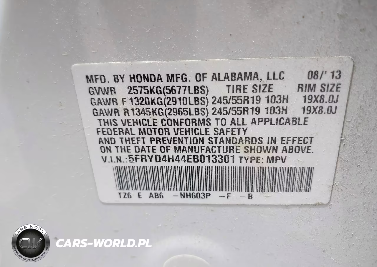 2014 Acura Mdx Technology Package VIN:5FRYD4H44EB013301 - 9