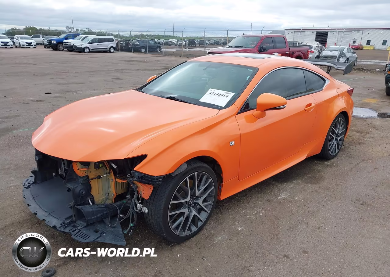 2015 Lexus Rc 350 VIN:JTHSE5BC4F5005694 - 2