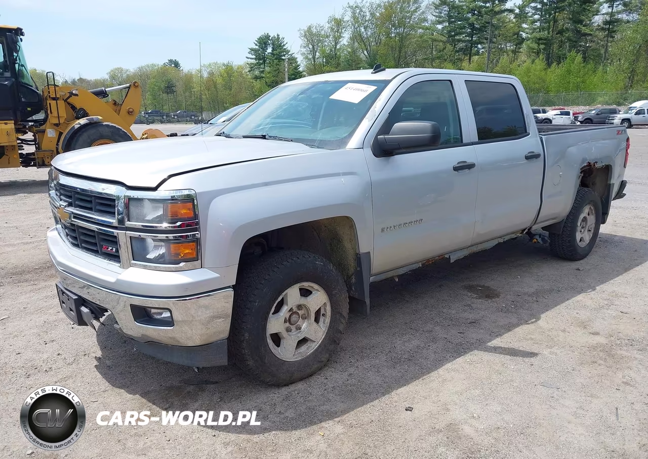 2014 Chevrolet Silverado 1500 2Lt VIN:3GCUKREC4EG106098 - 2
