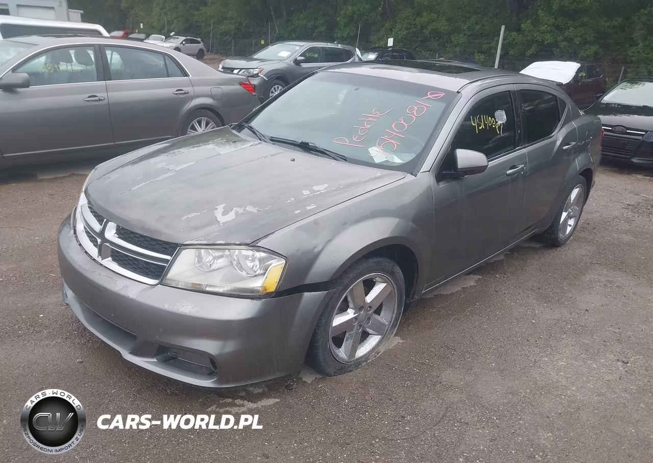 2011 Dodge Avenger Lux VIN:1B3BD2FGXBN591023 - 2