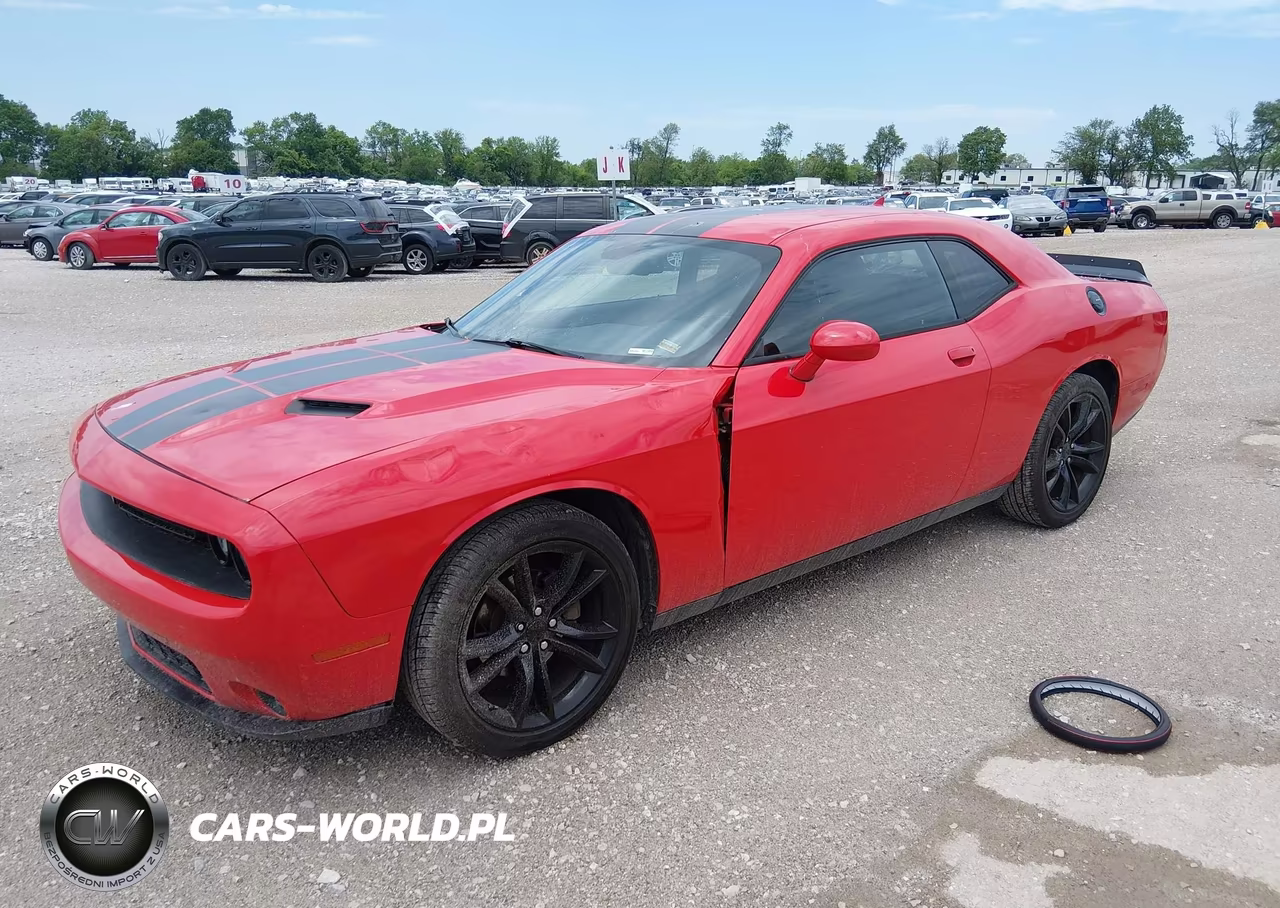 2016 Dodge Challenger Sxt VIN:2C3CDZAG7GH119661 - 2
