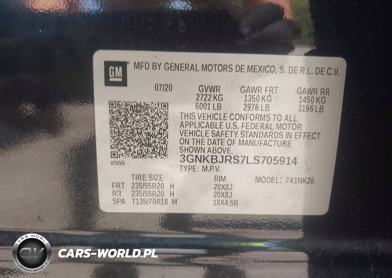 2020 Chevrolet Blazer Awd 3Lt VIN:3GNKBJRS7LS705914 - 9