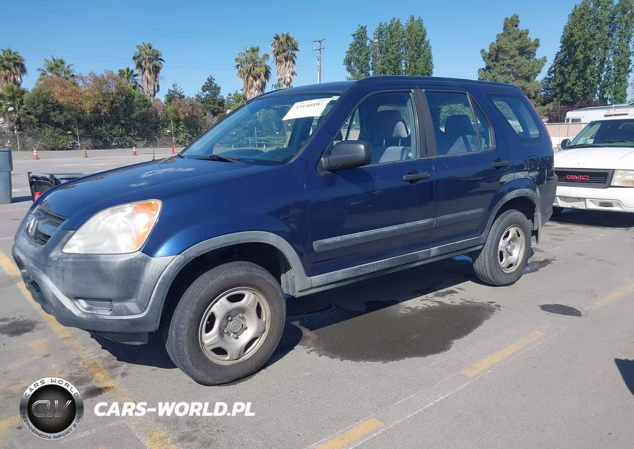 2004 Honda Cr-V Lx VIN:JHLRD68484C010045 - 2