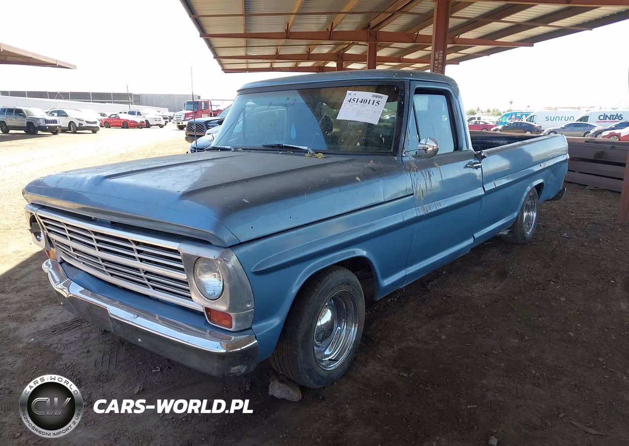 1969 Ford F100 VIN:F10AKE95274 - 2