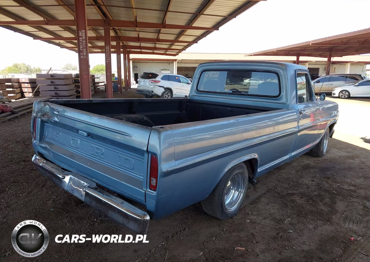 1969 Ford F100 VIN:F10AKE95274 - 4