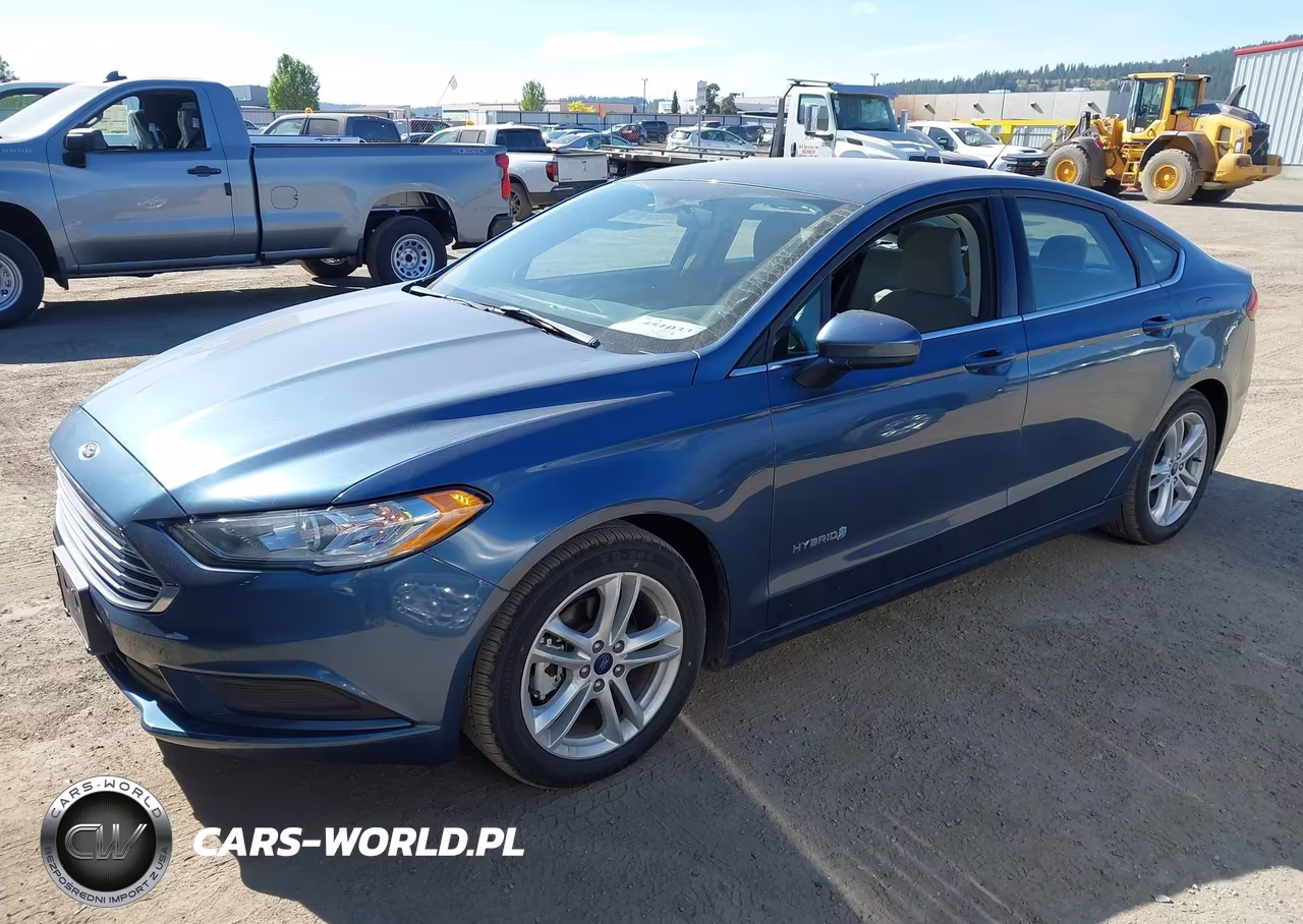2018 Ford Fusion Hybrid S VIN:3FA6P0UU5JR209468 - 2