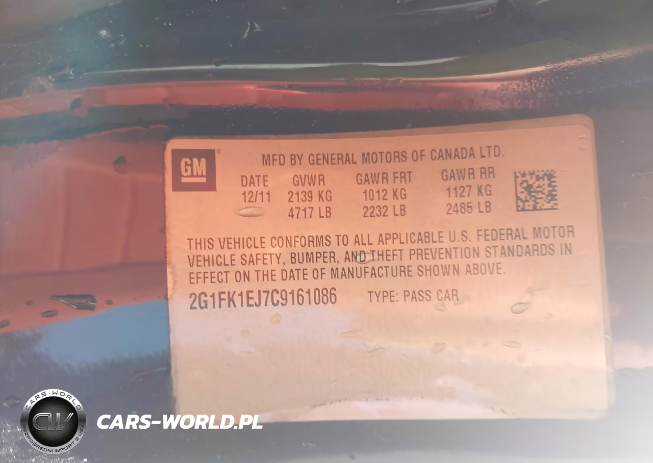 2012 Chevrolet Camaro 2Ss VIN:2G1FK1EJ7C9161086 - 9