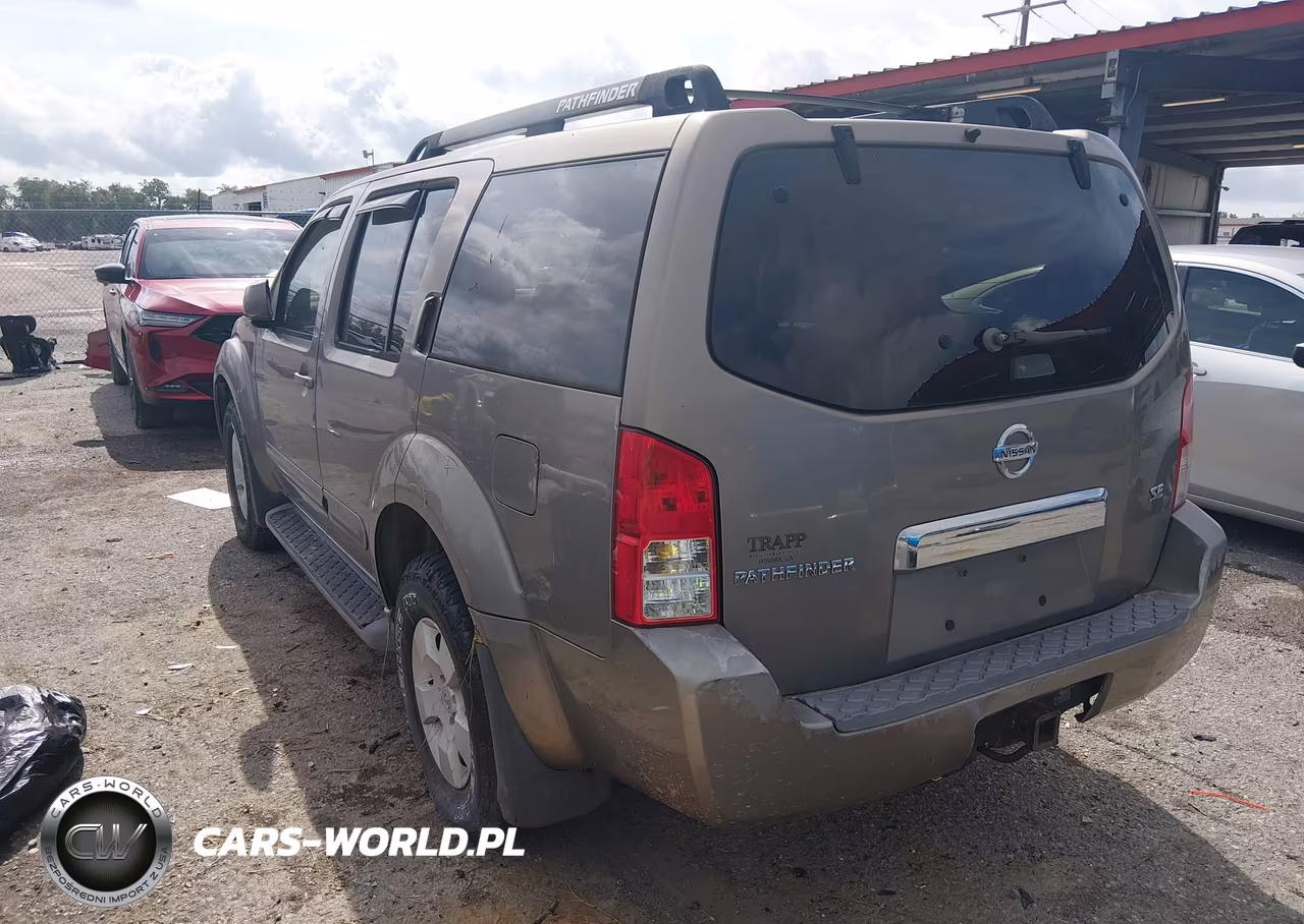 2006 Nissan Pathfinder Se VIN:5N1AR18U76C612822 - 3