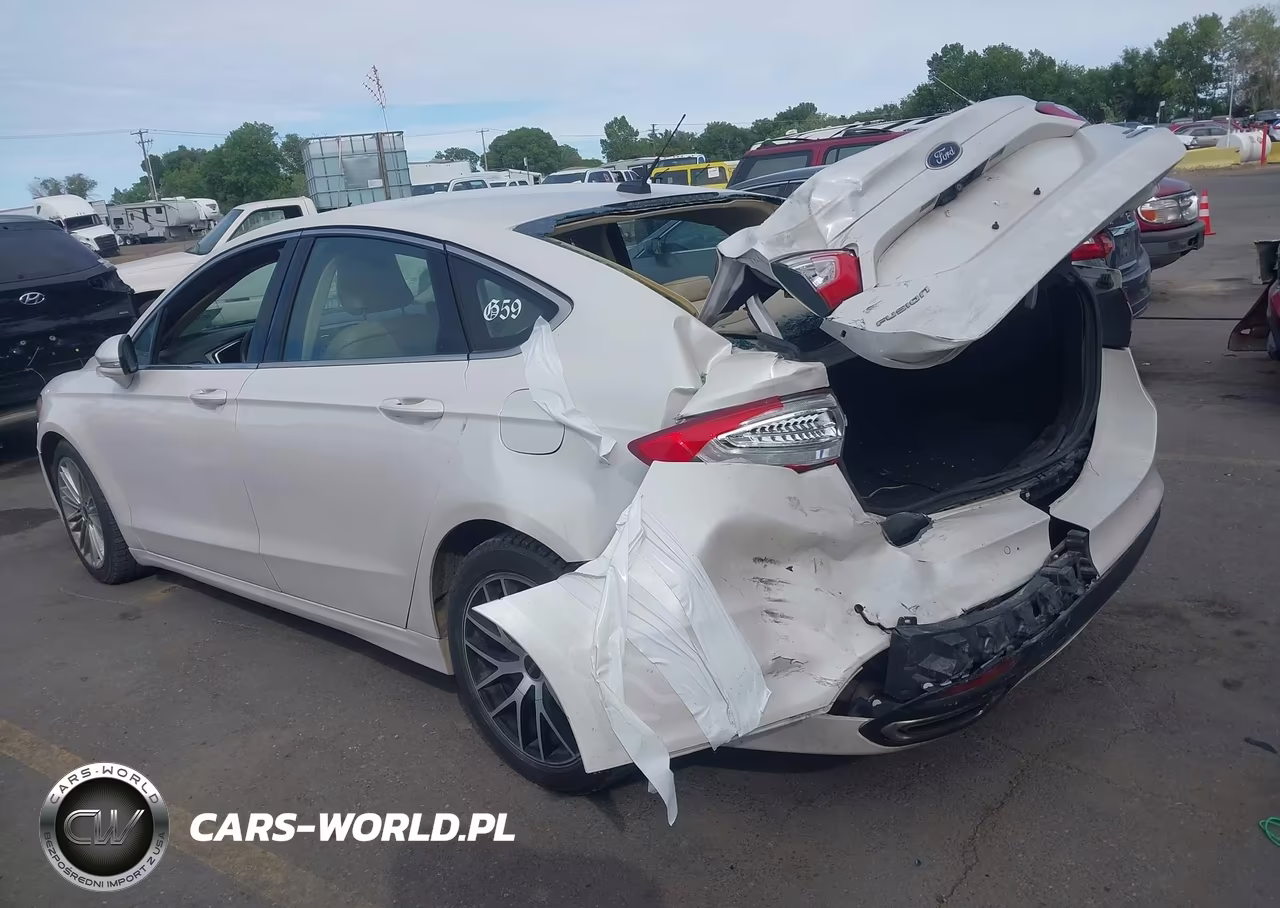 2016 Ford Fusion Se VIN:3FA6P0T91GR315048 - 3