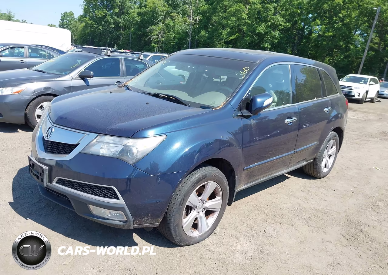2013 Acura Mdx VIN:2HNYD2H25DH523938 - 2