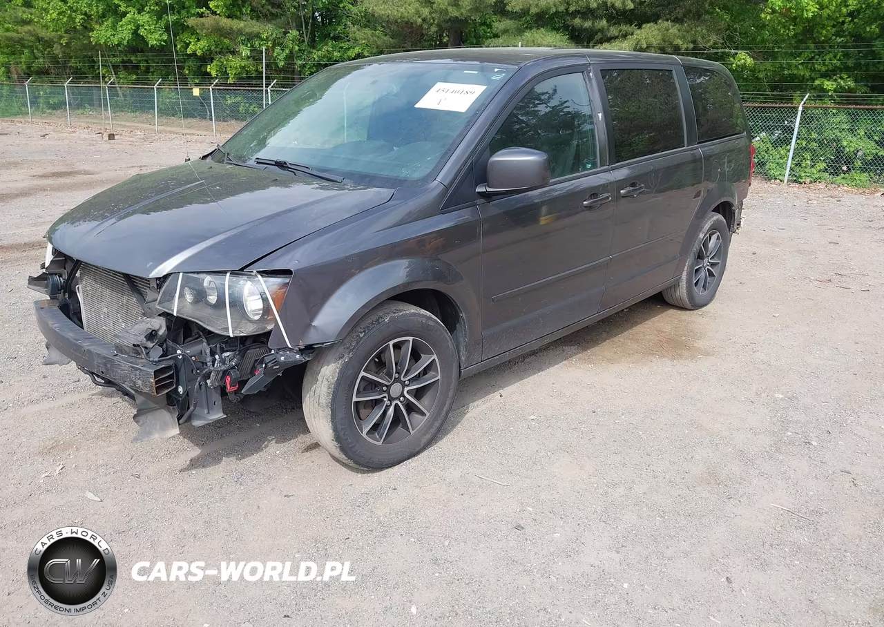 2017 Dodge Grand Caravan Se Plus VIN:2C4RDGBG0HR607399 - 2