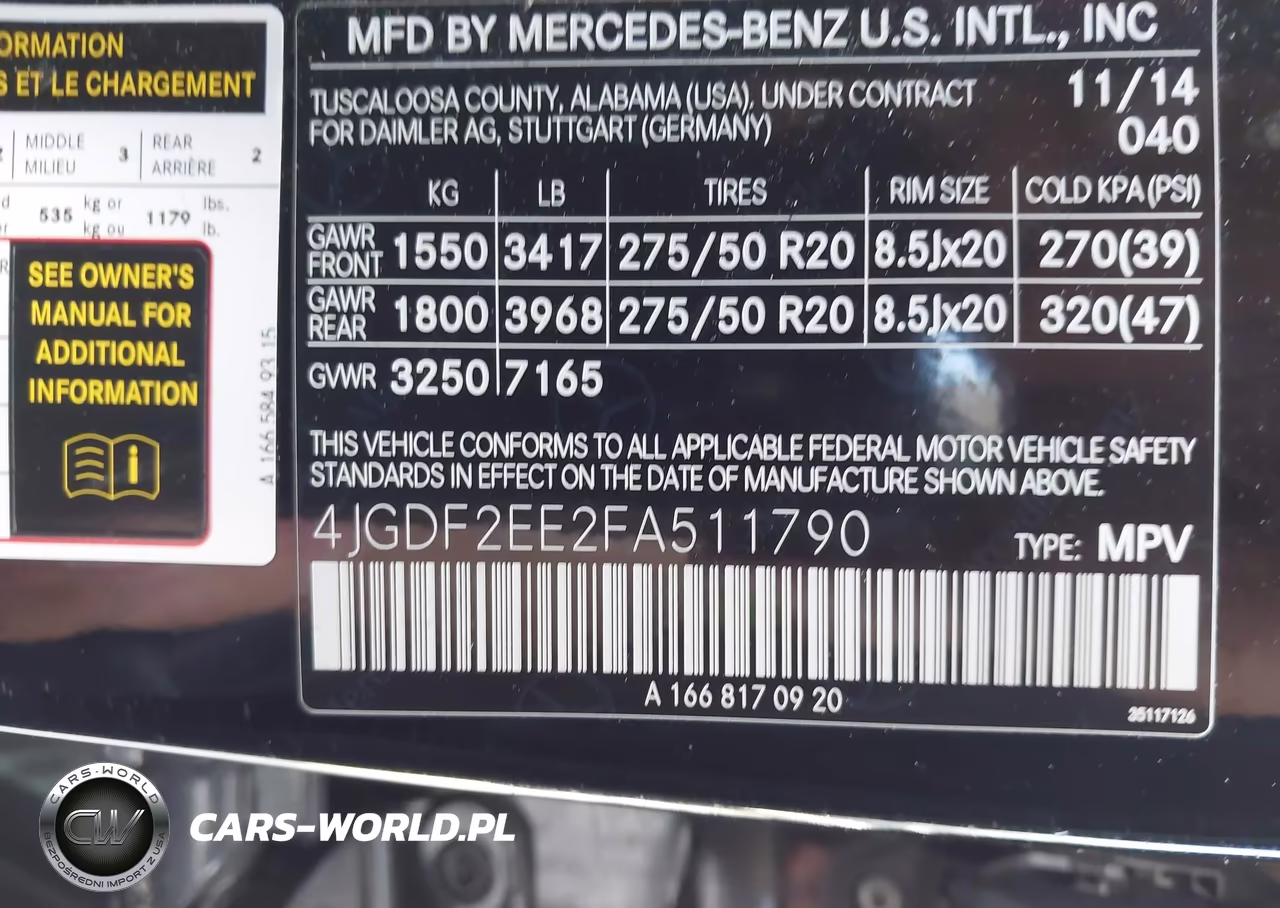 2015 Mercedes-Benz Gl 350 Bluetec 4Matic VIN:4JGDF2EE2FA511790 - 9