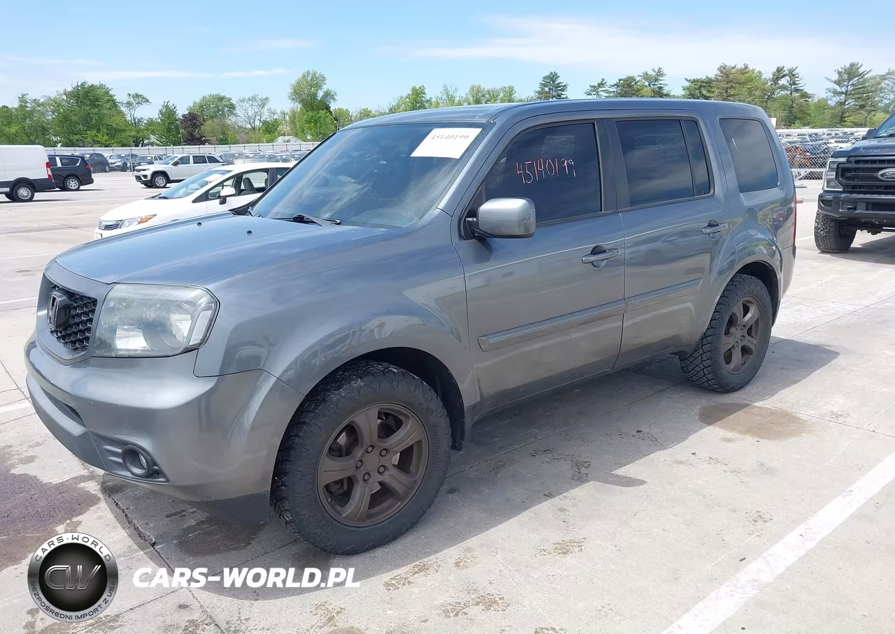 2013 Honda Pilot Ex-L VIN:5FNYF4H6XDB027084 - 2