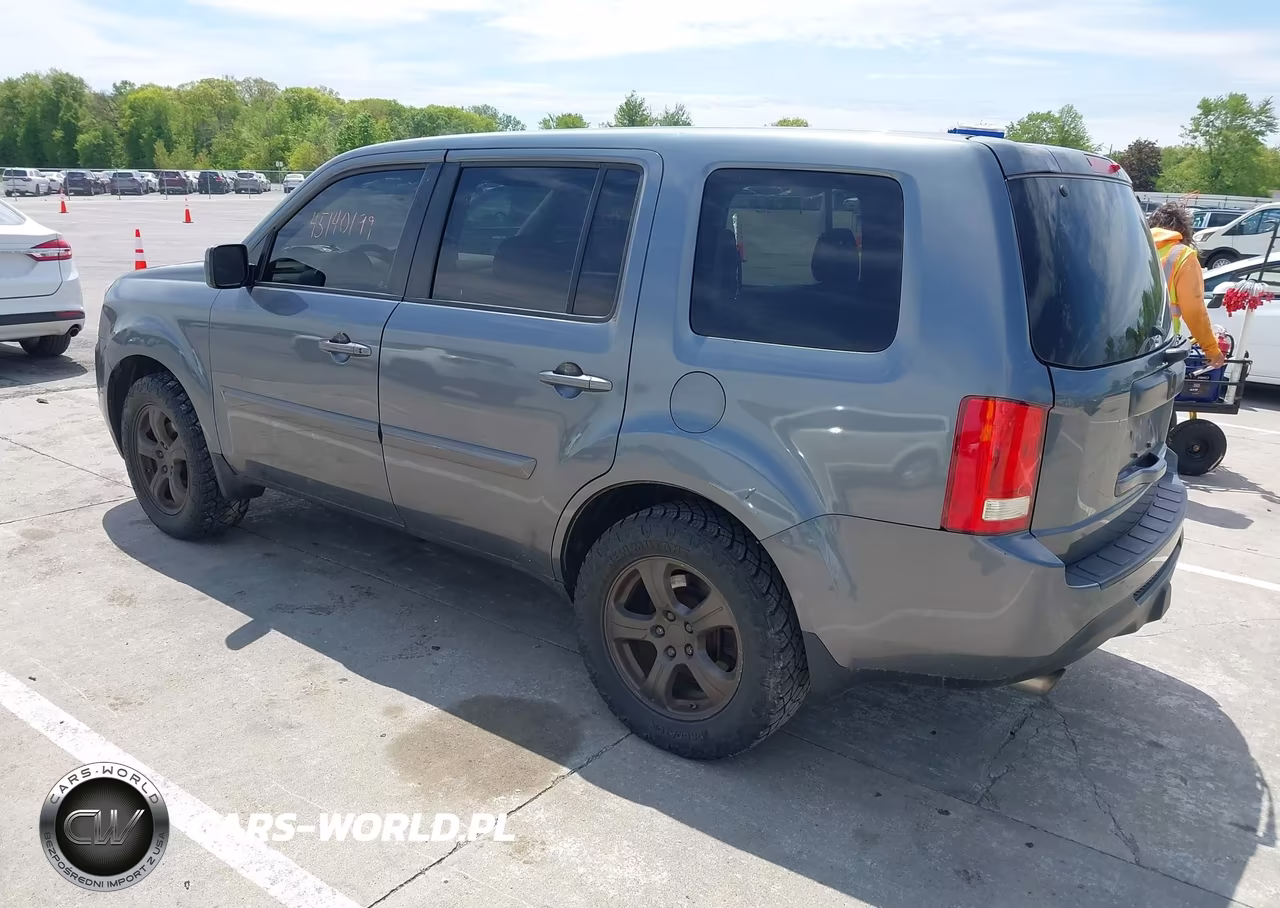 2013 Honda Pilot Ex-L VIN:5FNYF4H6XDB027084 - 3