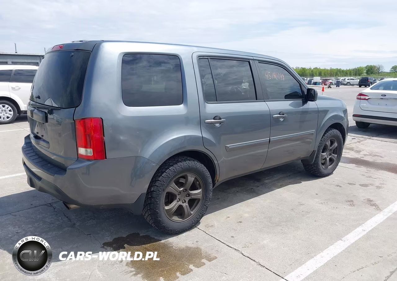 2013 Honda Pilot Ex-L VIN:5FNYF4H6XDB027084 - 4