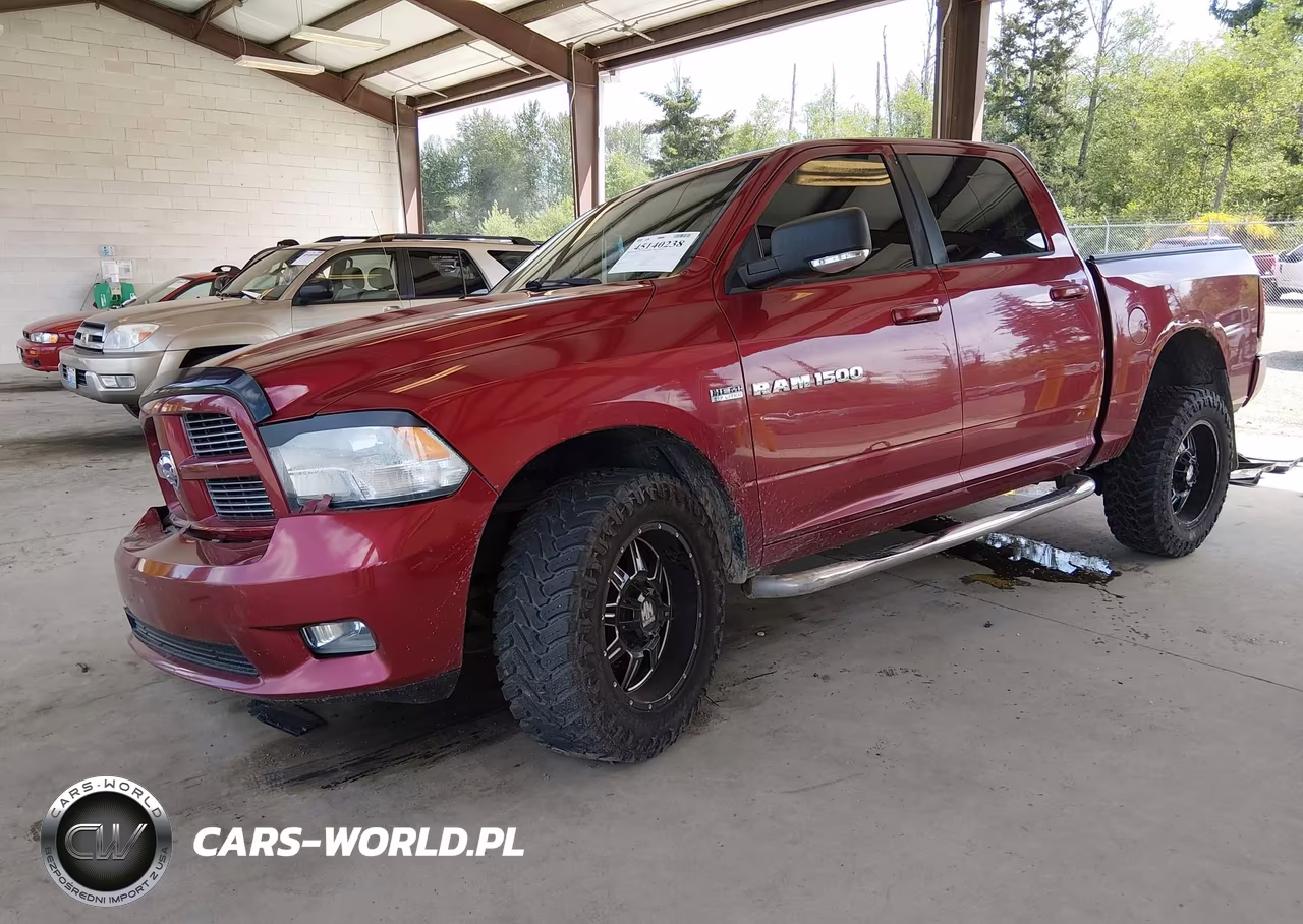 2012 Ram 1500 Sport VIN:1C6RD7MTXCS288702 - 2