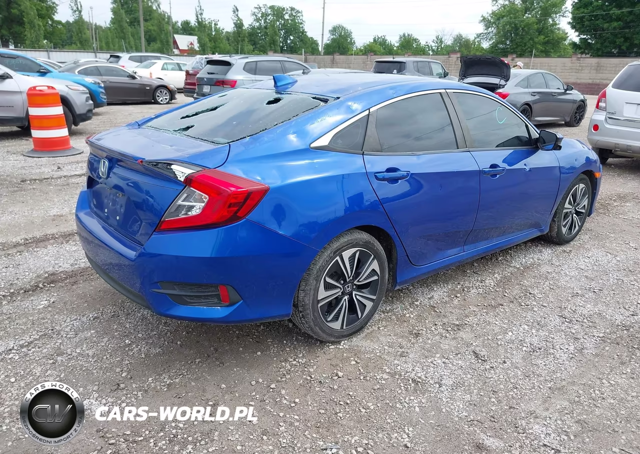2017 Honda Civic Ex-T VIN:19XFC1F34HE032039 - 4