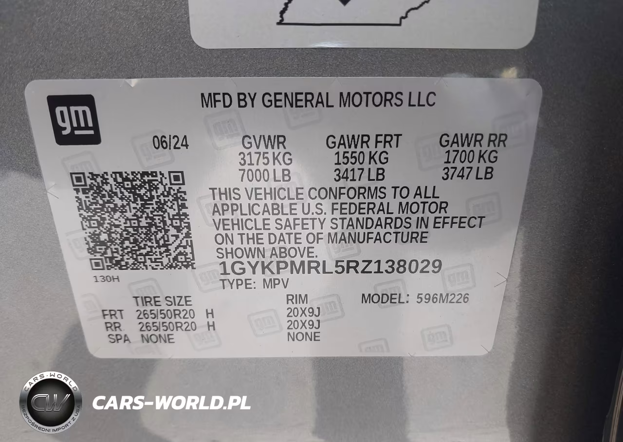2024 Cadillac Lyriq Tech W-1Sa VIN:1GYKPMRL5RZ138029 - 9