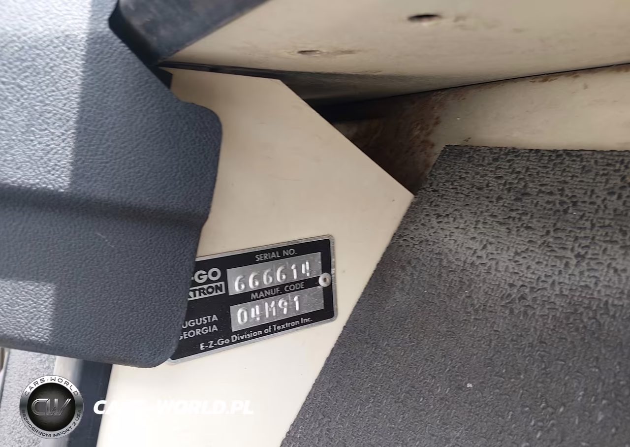 1991 Ezgo Golf Cart VIN:66661404M91 - 9