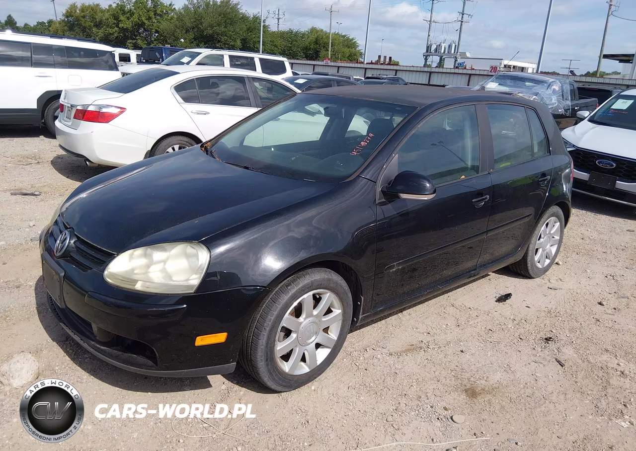 2009 Volkswagen Rabbit S VIN:WVWDB71K59W146649 - 2